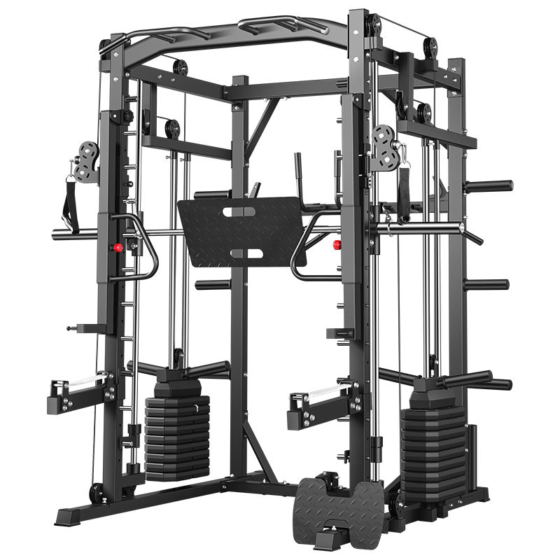 Home Gym Equipment Set - Máquina Smith, Rack de Potencia para