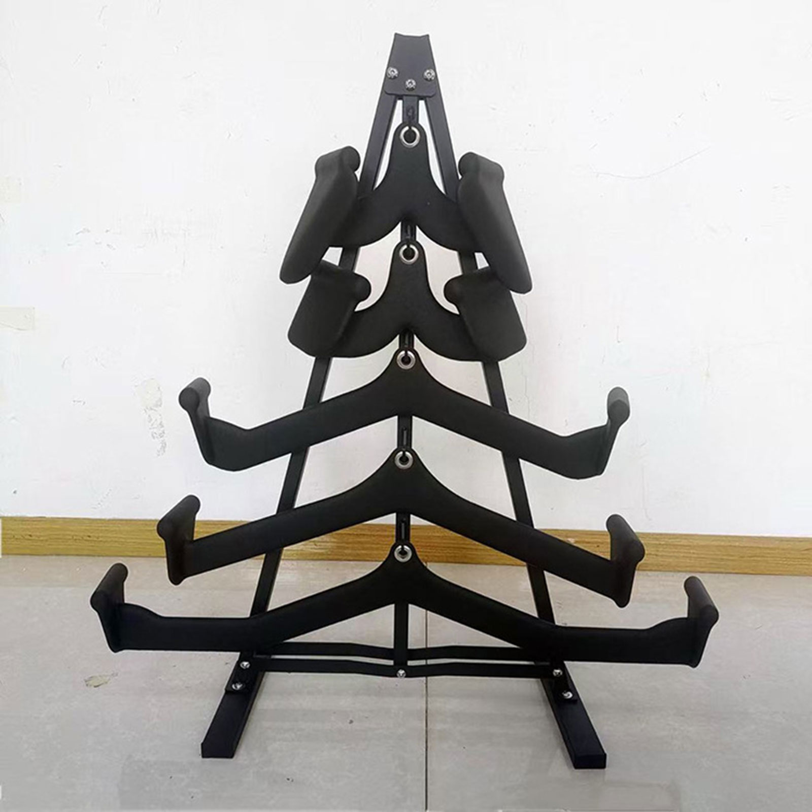 Home Gym Routine - Organizador de Barra para Poleas con