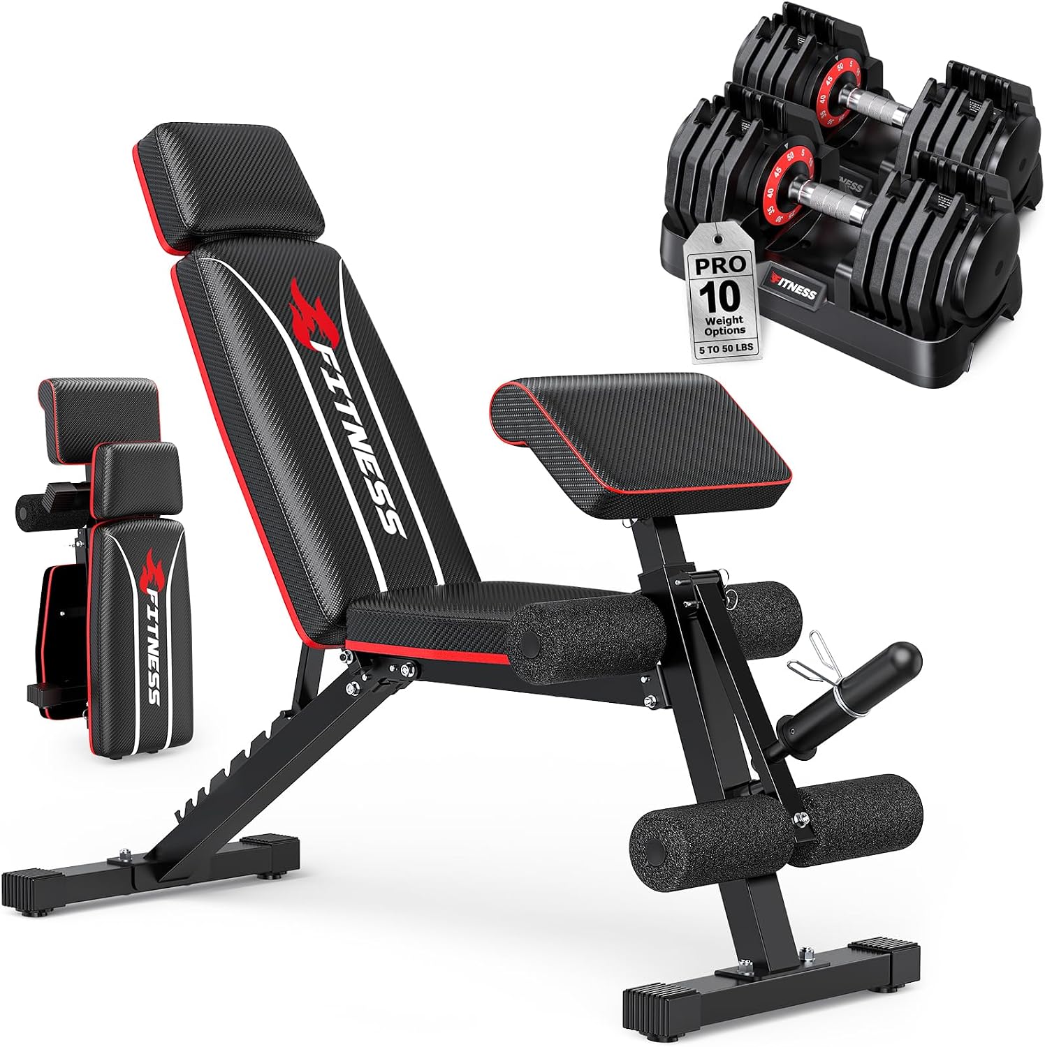 Set de mancuernas ajustables c - Home Gym Equipment Set reseña y precio