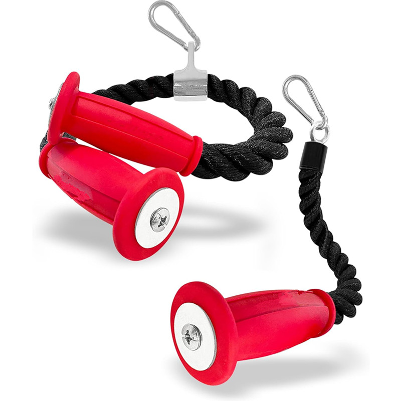 Cuerdas ergonómicas para tríce - Home Gym Routine reseña y precio