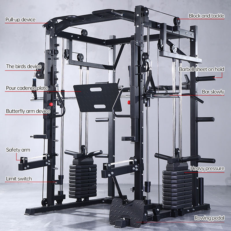 Máquina Smith, Rack de Potenci - Home Gym Equipment Set reseña y precio