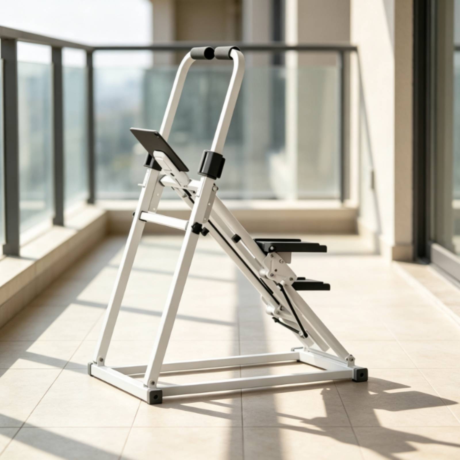 Escaladora con consola, escala - Home Gym Portable reseña y precio