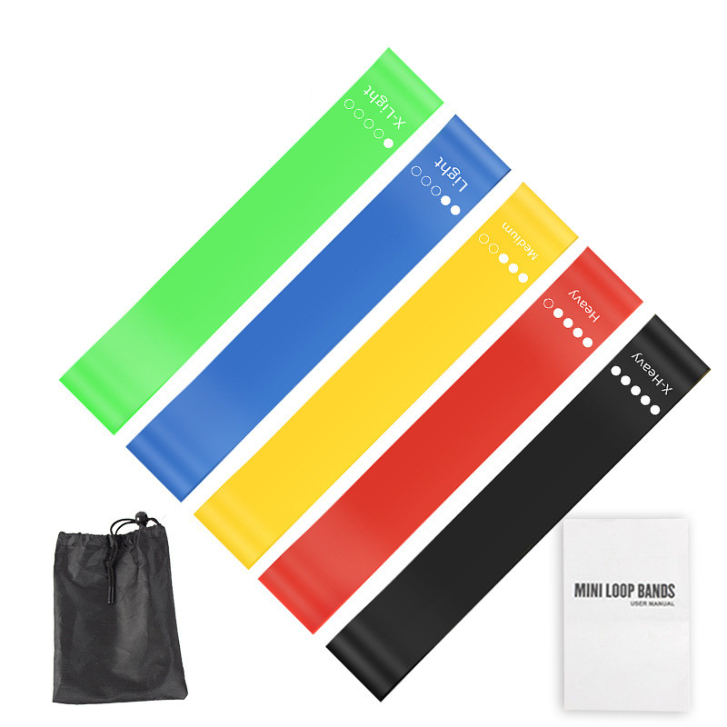 Juego de 5 Bandas de Resistenc - Home Gym Routine reseña y precio
