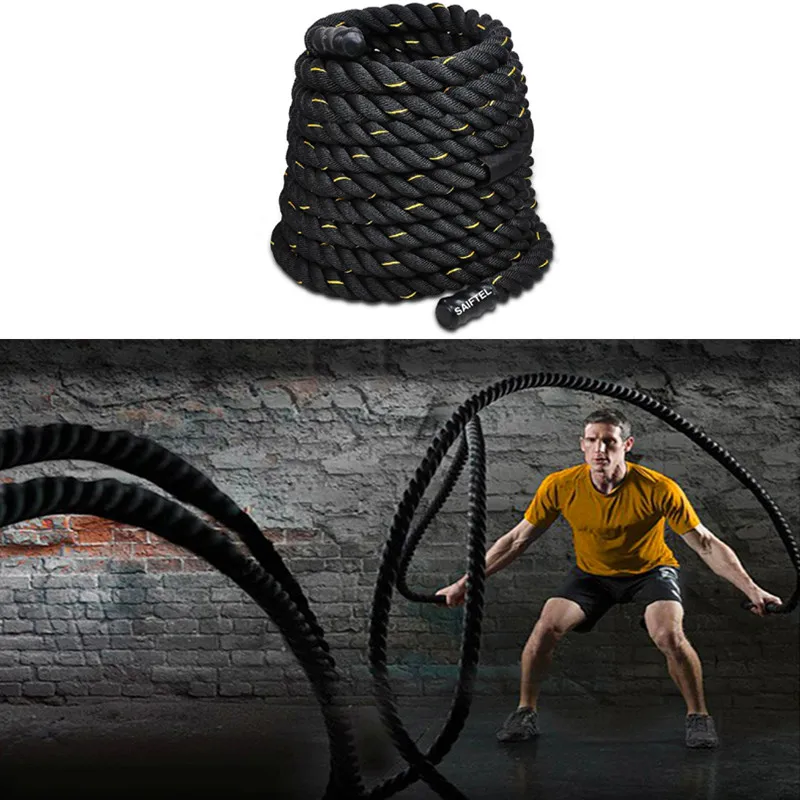 Cuerda de entrenamiento de fue - Battle Rope Heavy reseña y precio