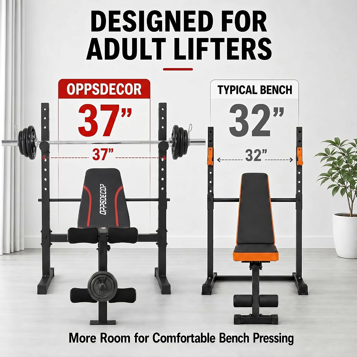 Conjunto de Banco de Pesas con - Home Gym Equipment Set reseña y precio